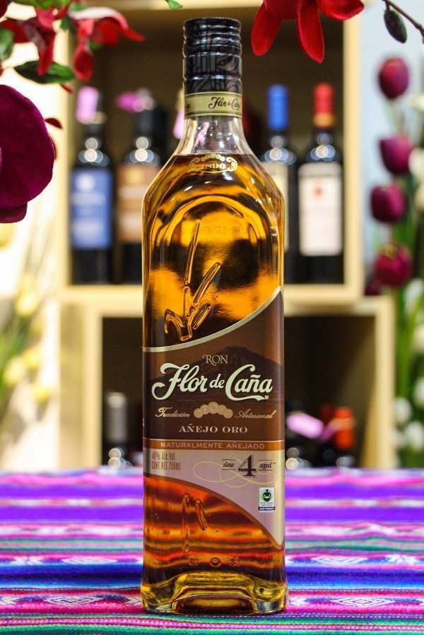Ron Flor de Caña 4 años
