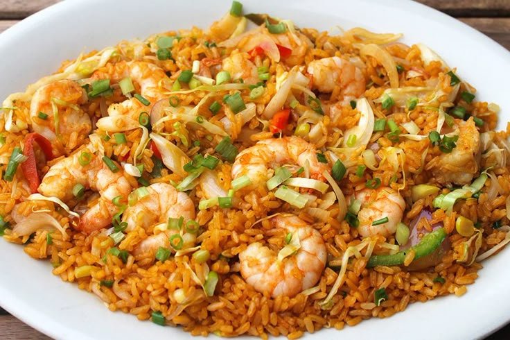 Arroz Con Camarones
