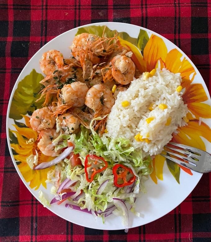 Camarones al Termidor